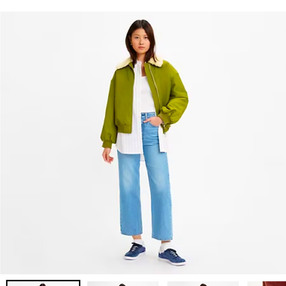 Levi’s BARELY WORN ribcage straight jeans (normally $108)